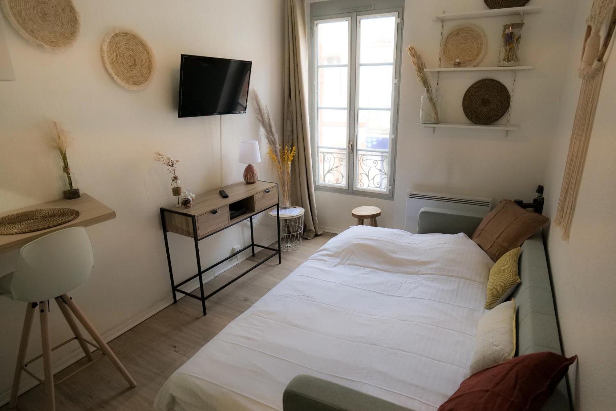 Cosy Studio Toulousaing' Appartement Toulouse Buitenkant foto